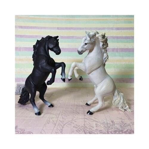 Pvc figure model toy horses 2pcs/set