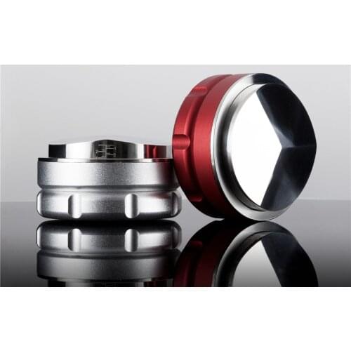 58/58.5mm Coffee Tamper Distributor Leveler Tool Three Edge Slopes Espresso Latte Coffee Powder Hammer Accessories Barista Tool