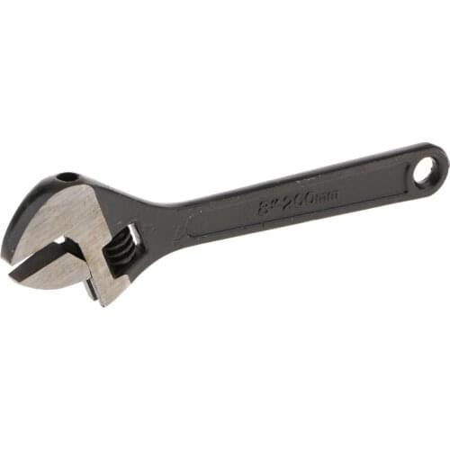Flexible 8 " Width Adjustable Steel Jaw Wrenches Spanner Repair Tool