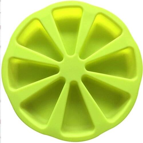 8 Triangle Cavity Silicone Portion Cake Mold Silicone Pastry Pan Pizza Slices Pan Fruit Pie Ice Mould Baking DIY Baking Tools