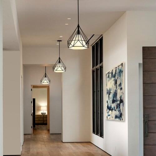 Modern Nordic pendant lights E27 LED industrial loft hanging lamps with 3 styles for living room hotel restaurant bedroom lobby