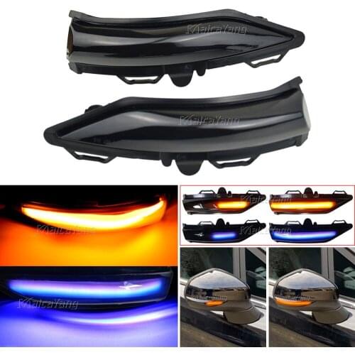LED Dynamic Turn Signal Light Rearview Mirror Indicator Blinker Lamp For Ford Fiesta ST Line MK8 2018 2019 PUMA 2020