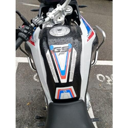 High quality Motorcycle Stickers Fuel Tank Sticker Fishbone Protective Decals 3D Tank Pad For BMW F850GS 2019