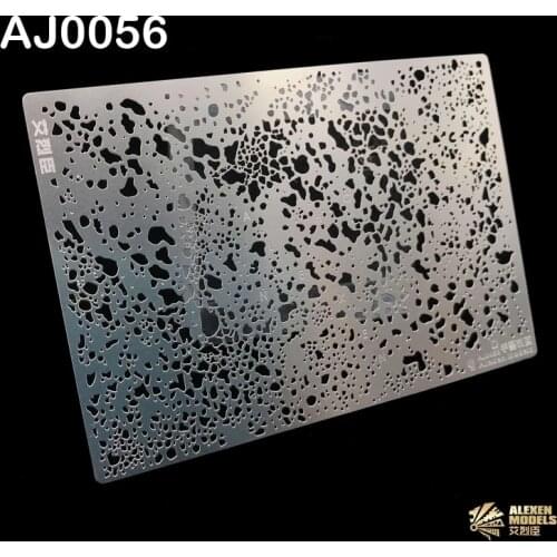 1pc Chariot Armor Design Military Model Motley & Stains Stencil For Aging Stencil Leakage Spray Plates AJ0056