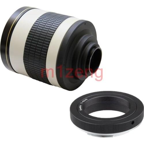 500mm f6.3 T Mount MIRROR TELEPHOTO LENS Black for canon ef ef-m nikon n1 pentax sony a e mount fuji Olympus camera