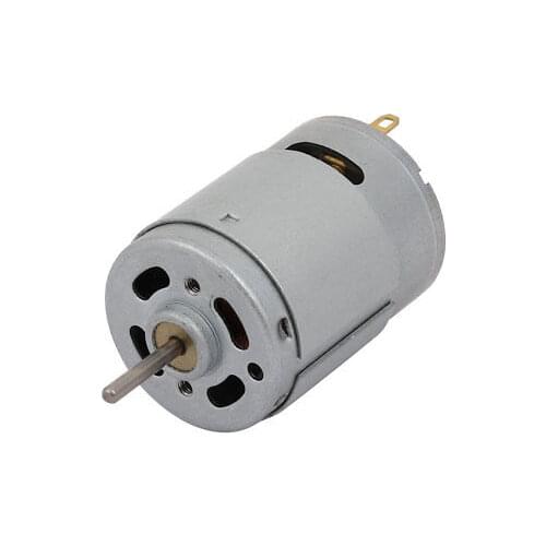 6-12V 6500RPM Cylinder Magnetic Electric Micro DC Motor RS385 for RC Model Toy