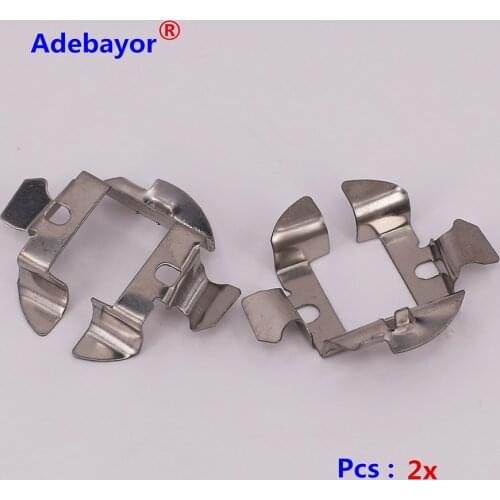 Free shipping 2pieces H7 HID Xenon Bulb Adapters Holders For Germany Vehicles Bm x5 760au di A6,ben z R350 Adebayor TK026