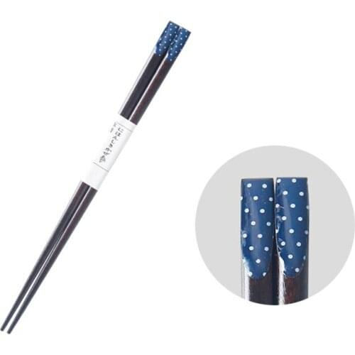 Japanese Style Printed Nail Chopsticks Japanese Style Household Floral Wooden Chopsticks