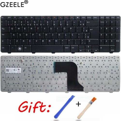 GZEELE laptop accessories keyboard for Dell Inspiron 15R 5010 N5010 P10F N5010D N5010R M5010 Inspiron M5010 M5010R M501R Brazil