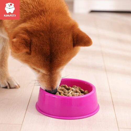 KIMPETS Dog Tub Dog Food Bowl cat Feeding Bowl Pet Tool Plastic Bowl Pet Bowls Feeders Feeding Anti-Skid Bowls For cats