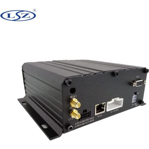 Mobile DVR factory for AHD 4 remote monitoring system host HD HDD on-board equipment 3G GPS on-board camera host