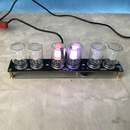 USB 5V DIY Kit 10mm RGB LED Flashing Lamp Color Clock Gradient Color Decorative Lights