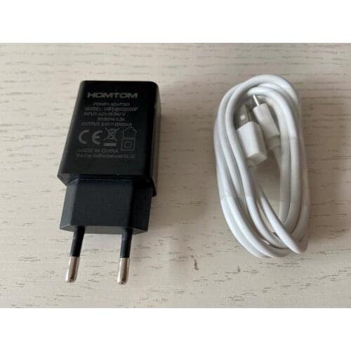 Original USB Cable Charger Plug Adapter for Homtom S8 Chargers