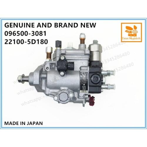 GENUINE AND BRAND NEW DIESEL FUEL PUMP ASSY 096500-3081, 22100-5D180