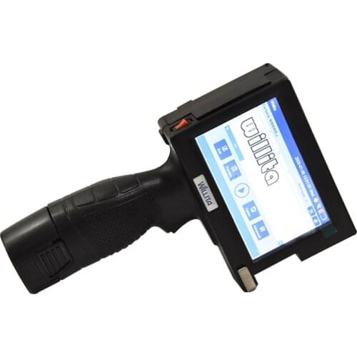 Portable Handheld Inkjet Printer Hand Jet Printer Production Expire Date Batch Code Serial Number Barcode QR Code