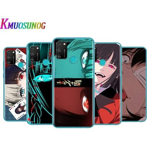Transparent Cover Anime Kakegurui For Honor V30 View 20 V20 30i 30S 30 20S 20E 20i 20 Lite Pro Plus Phone Case
