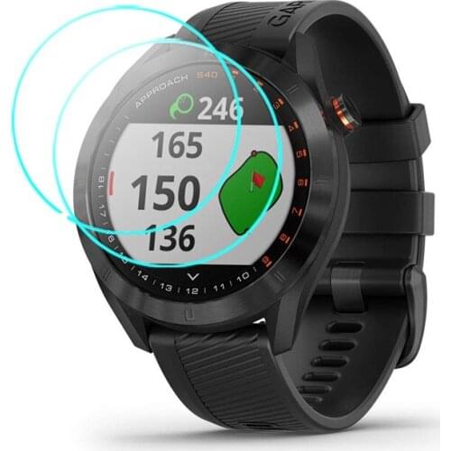For Garmin Approach S40 Smartwatch Glass 0.3mm 2.5D 9H Tempered Glass Screen Ultra Clear Scratch Proof Film