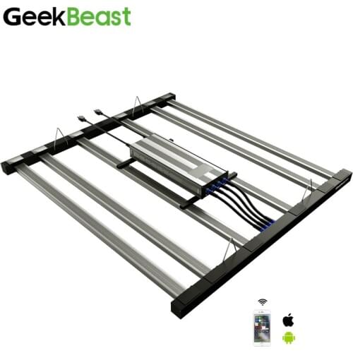 6x6 footprint samsung grow light lm301h osr 660nm lg uv osr ir switches meanwell driver growpro quantum bar from geeklight