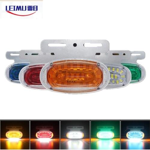 Truck LED 24V Light Side Waterproof Turn To Show Wide Trailer Waist Car Automobile Caution Light