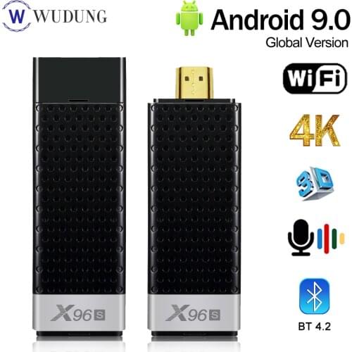 Android 9.0 X96S TV Stick 4GB 32GB Amlogic S905Y2 TVBox Dual Wifi 4K BT4.2 1080P H.265 4K 60pfs X96 S 2GB 16GB Smart TV Box