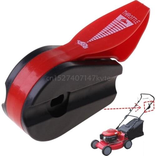 OOTDTY Universal Lawnmower Throttle Switch Hand Push Lever Control Handle For 4 Stroke