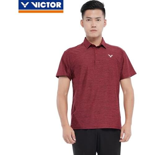 Victor Leisure Series Knitted Polo T-shirt S-00020 Same Style for Men and Women