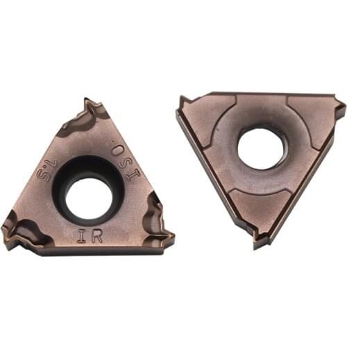 20pcs 16 IRM 1.5 ISO LF6018 internal carbide threading inserts for threading CNC lathe tool