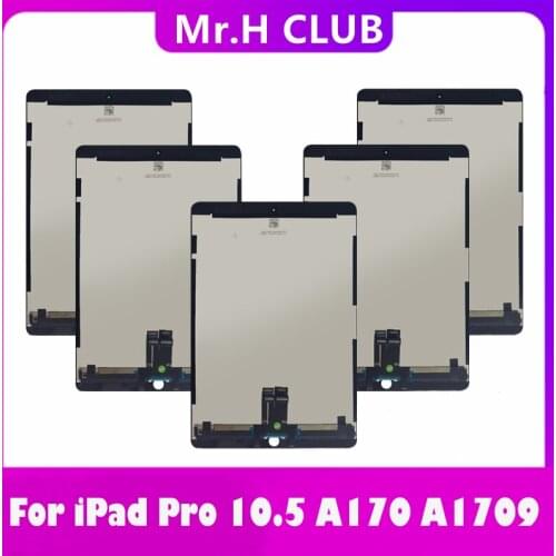 5 PCS 10.5" LCD OEM Screen For iPad Pro 10.5 1st Gen A1701 A1709 LCD Display Touch Screen Panel Digitizer Assembly Replacement