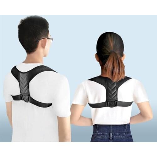 Brace Support Belt Adjustable Back Posture Corrector Clavicle Spine Back Shoulder Lumbar Posture Correction Shoulder Back Blet