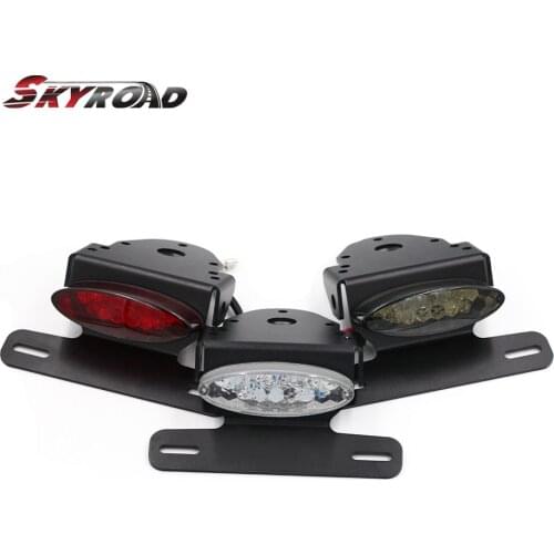 For YAMAHA WR250R WR 250R 250 R US Version License Plate Holder Motorcycle Fender Eliminator CNC Mount Bracket LED KIt 2009-2017