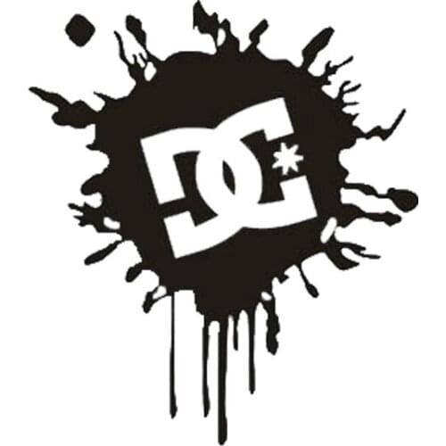 Hot Ken Block DC Ink Logo Car Sticker Windshield Bumper Motorcycle Decal High Quality KK Vinyl Cover Scratches Waterproof PVC