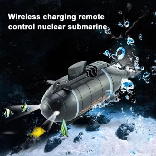 Mini RC Submarine Speed Boat 4/6 Channels Smart Electric Submarine Boat Simulation Remote Control Drone Model Toy For Children