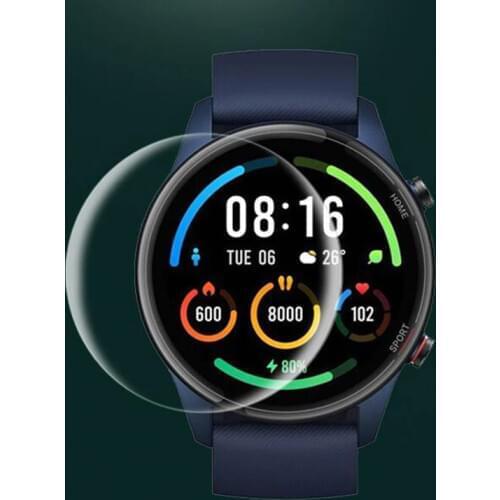 5pcs Soft TPU Clear Protective Film Smartwatch Guard For Xiaomi Mi Smart Watch Color Sports Version Full Screen Protector Cover