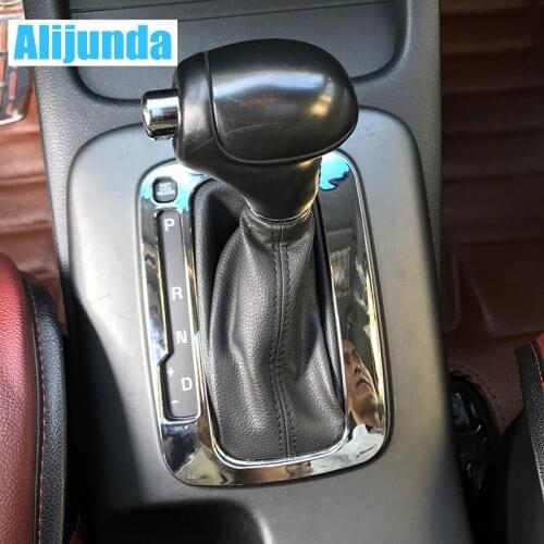For 2014 2015 KIA FORTE CERATO K3 Auto Chrome Gear Shift Trim Molding Cover Frame Accessories
