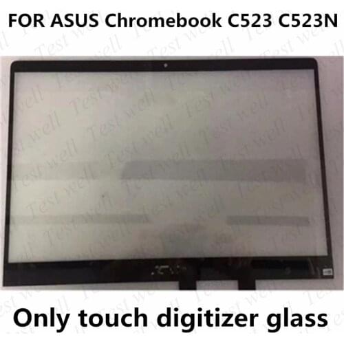 New original 15.6'' Laptop Touch Screen Digitizer Glass Replacement for ASUS Chromebook C523N C523NA C523 Series