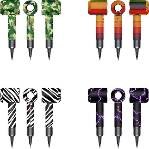 Custom hair dryer decorative accessory professional for dyson decals super sticker 3m printable vinyl wrap skins