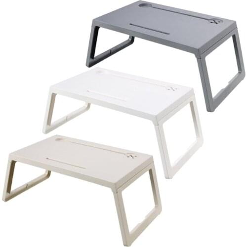 Foldable Notebook Laptop Table Heavy Load Computer Desk Stand Breakfast Tray Folding Laptop Table