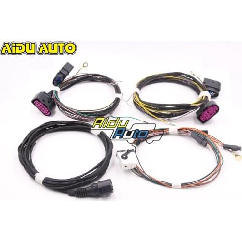 FOR VW Golf 7 MK7 Xenon Headlight Auto Leveling Range Headlight Cornering AFS Wire/cable/Harness Xenon Lamp LED Light