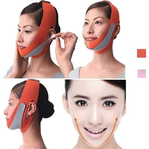 Thin Face Lift Massager Face Slimming Mask Belt Facial Massager Tool Anti Wrinkle Reduce Double chin Bandage Face shaper