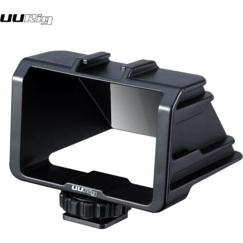 UURig Vlog Selfie Flip Screen with Cold Shoe for Mirrorless Camera for Video Youtube photo studio photography accessories