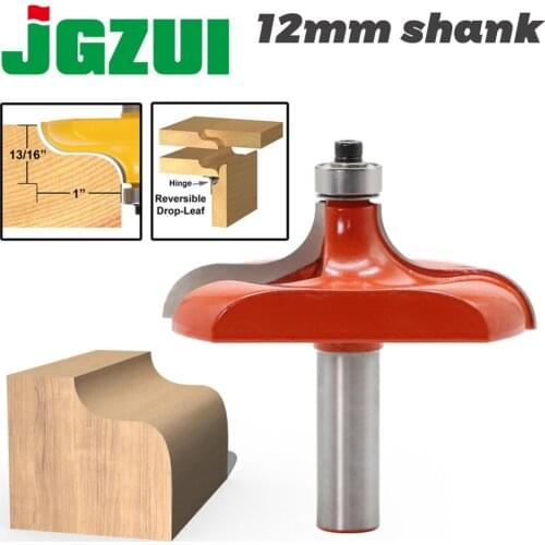 1Pc Traditional Table Edge Router Bit - 12mm Shank Line knife Woodworking cutter Tenon Cutter for Woodworking Tools