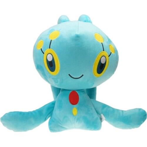 30CM plush Manaphys blue stuffed soft cartoon movie doll cute lovely Favorite high quality christmas Halloween birthday gift kid