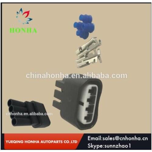 4 Pin/way Ignition Coil Waterproof Electrical Connector Plug 90980-11885 4 hole male and female connector