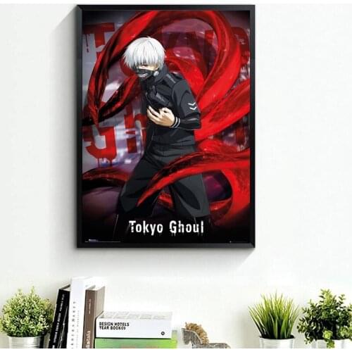 5D Diamond Full Square Drill DIY Animation Tokyo Ghoul Painting Picture Embroidery Mosaic Cross Stitch Craft Wall Artwork Decor