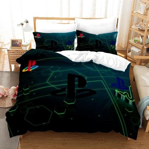 Modern Bedding Set 3D Gamepad Game Handle Printed Comforter Cover Duvet Cover Set House Decorate Boys Twin Full Queen King Size