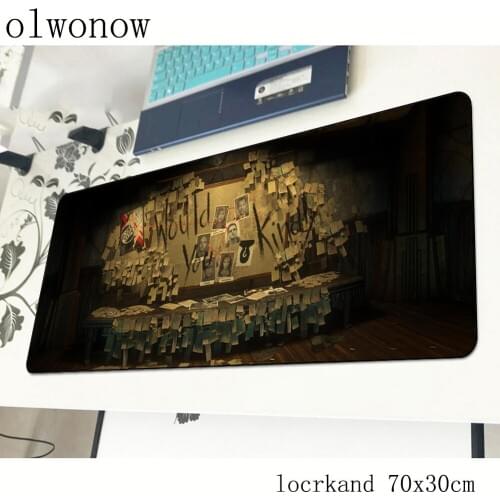 Bioshock pad mouse Cartoon computador gamer mouse pad 70x30cm padmouse big Gorgeous mousepad ergonomic gadget office desk mats