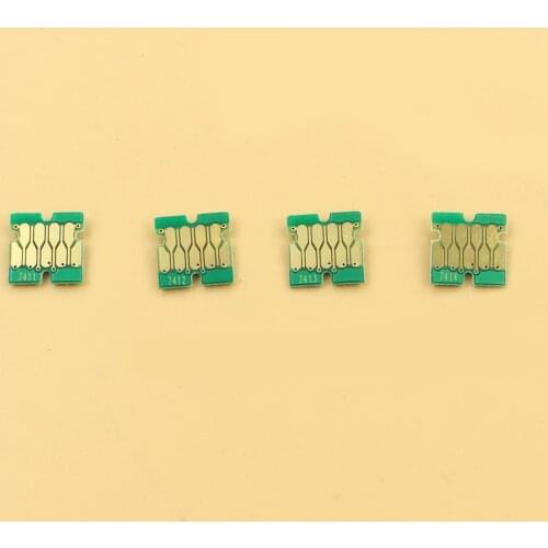 T7411-T7414 compatible ink Chips for EPSON Surecolor F6070 F6000 F7000 F9000 ink cartridge chip ( one time chips )