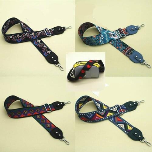 High Quality Women Bags Strap Famous Designer Adjustable Shoulder Strap Messenger Bag Colorful Strap For Women Width 5cm Obag