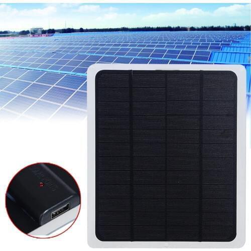 12V 20W Waterproof Solar Panel Outdoor Charger With Alligator Clip Cigarette Lighter For Electric Fans Boats Traffic Light