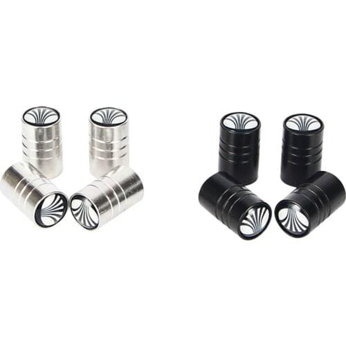 4 pcs New Fashion Car styling Wheel round Tire Valve Caps for Daewoo Espero Nexia Matiz Lanos Nubira
